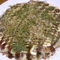 marilin36's cooksnap of when they made イカげそたっぷりお好み焼き.
