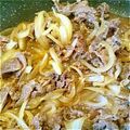 ☆ぽにょ's cooksnap of when they made 今夜は甘くいこう♬ 話題の肉うどん.