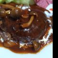 あいき、れなママ's cooksnap of when they made 煮込みハンバーグ.