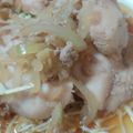 Ｋ２ママ☆'s cooksnap of when they made 鶏むね肉の生姜焼き.