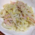 autumn1044's cooksnap of when they made 自家製濃厚胡麻ドレッシング　春雨サラダ.
