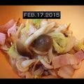 hotchick's cooksnap of when they made 炒める～白菜、ベーコン、じゃがいも～.