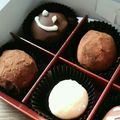 シロクマ6's cooksnap of when they made ホワイトチョコ×クリームチーズのトリュフ.