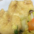 ＠てぃま's cooksnap of when they made 油揚げ☆たまご巾着.