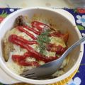 かす”お's cooksnap of when they made 肉じゃが救済！ 簡単グラタン.