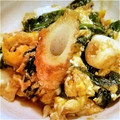 みっくママ's cooksnap of when they made ほうれん草とちくわの卵とじ.