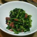 カズオリ's cooksnap of when they made 聖護院大根葉の梅肉和え♪.