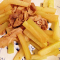 お花小町's cooksnap of when they made ｢大根と豚肉の柚子胡椒炒め｣.