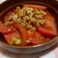 MilkLove's cooksnap of when they made トマトと胡桃のサラダ.