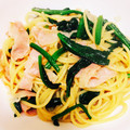 やぎーさん。's cooksnap of when they made ほうれん草の和風パスタ.