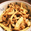 みほたですよー's cooksnap of when they made 豚とキノコのポン酢ゆず胡椒炒め.