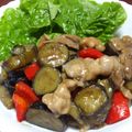 クックCT33O8☆'s cooksnap of when they made ご飯が進む！茄子と肉の照り焼き　.
