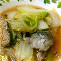 ＊nanohana＊'s cooksnap of when they made 白菜とさば缶で簡単煮♪.