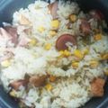 うささうさ's cooksnap of when they made 炊飯器におまかせ♪☆激旨ベーコンピラフ☆.