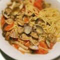 まっだちん's cooksnap of when they made 簡単ボンゴレロッソ.