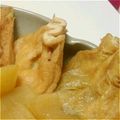 acquastone's cooksnap of when they made おでん種：ネギしょうが巾着.