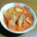 AJiku's cooksnap of when they made 圧力鍋で簡単☆あったかチキンのトマト煮.
