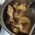 まつたけmush's cooksnap of when they made 大根と若鶏手羽元のうま煮.