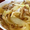 あちゃパンケーキ's cooksnap of when they made とろとろさっぱり♡生姜が優しい焼きうどん.