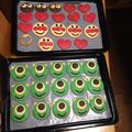 える1001's cooksnap of when they made 可愛い！マイククッキー＊°.