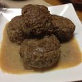 hinoue's cooksnap of when they made 豚ひき肉ごぼう入り和風ハンバーグ！.