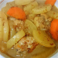 Natabon's cooksnap of when they made 手羽元大根　大根が旨い！簡単　.