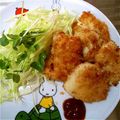 あきにゃんだ's cooksnap of when they made 簡単衣で、ささみ(むね肉)カツ☆.