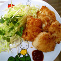 あきにゃんだ's cooksnap of when they made 簡単衣で、ささみ(むね肉)カツ☆.