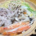 幸◯妻（◉ω◉✳︎）'s cooksnap of when they made 市販のつゆでカニ鍋.