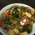 ayumiri25's cooksnap of when they made 青梗菜・むね肉・こんにゃく♪和風うま煮.