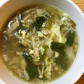 まぁーにゃ's cooksnap of when they made 風邪気味の人に　にらときのこのスープ.