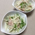 mika522's cooksnap of when they made 大根とツナとミズナのサラダ.
