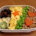 クックOQLXU9☆'s cooksnap of when they made お手軽フライパン一つで♥簡単鶏そぼろ丼.