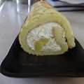 クックT9TMLB☆'s cooksnap of when they made 栗とサツマイモのロールケーキ.