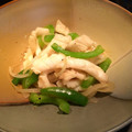 サクラメントの母's cooksnap of when they made 簡単 いか ピーマンの オイスター炒め！.