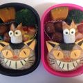 しっぽまん's cooksnap of when they made ねこバス♡キャラ弁♡.