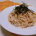 赤い電話's cooksnap of when they made 簡単♪辛子明太子のクリームパスタ♪.