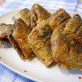 runa10's cooksnap of when they made さんまのたつた揚げ☆しょうがの香り揚げ.