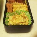河合ことは's cooksnap of when they made 我が家のお弁当☆味ぽんで大葉とキャベツ.