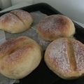 こうたんとまいたん's cooksnap of when they made パリパリもちもち～✿じゃがいもパン✿.