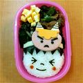 erizow3's cooksnap of when they made 節分に♪鬼のお面のお弁当！！☆キャラ弁☆.