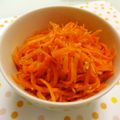 うららすもも's cooksnap of when they made ＊人参のさっぱりナムル＊.