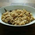 かおにんたらんちゅら's cooksnap of when they made 舞茸と茗荷のチャーハン.