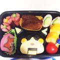 ゆぅーたん24's cooksnap of when they made 妖怪ウォッチ ロボニャン キャラ弁 ♡.