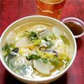 ともちゃん（＾０＾）'s cooksnap of when they made 冬に生姜であったまる～♡大根と鶏のスープ.