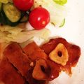 ☆marino☆'s cooksnap of when they made 豚ロースソテー＊ケチャップでソース＊.