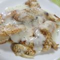 miyuki12's cooksnap of when they made チキンソテーほっこり生姜ミルククリーム♪.