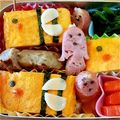 りくぽんた's cooksnap of when they made キャラ弁♡簡単みつばちさん.