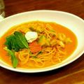 mqxx's cooksnap of when they made 海老とアボカドのトマトクリームパスタ♨.