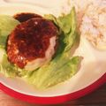 直井きなこ's cooksnap of when they made デミグラスチーズハンバーグ♡.